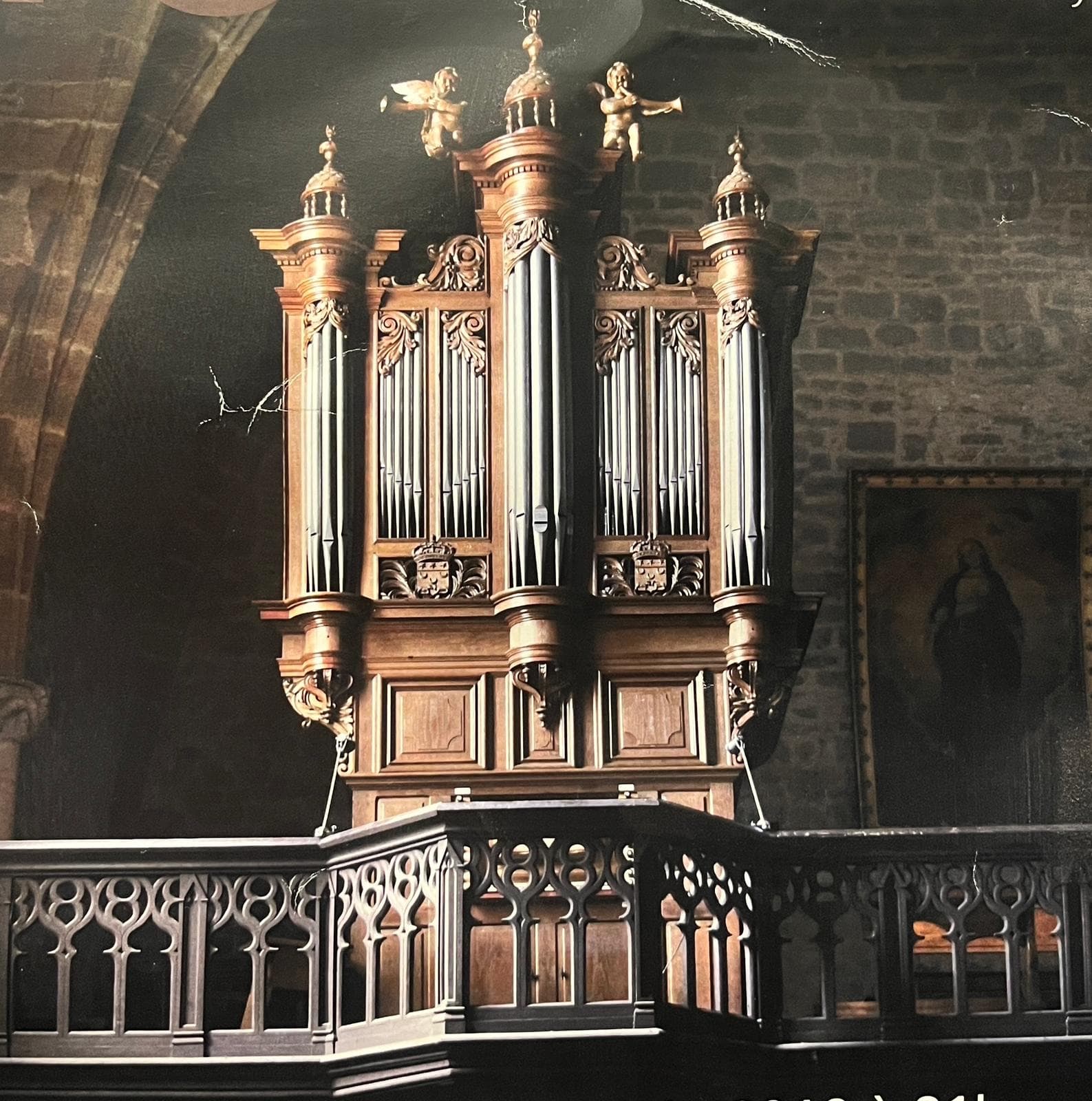 Buffet d'orgue français classique